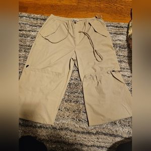 Vetior Cargo casual long waist pants